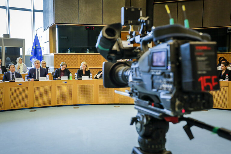 Photo 6 : High-level conference on Youth, Peace and Security - Promoting Youth in Peacebuilding - Opening speech by EP President