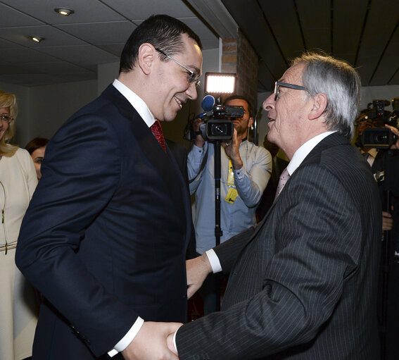 Romanian Prime Minister meets EC President