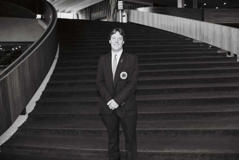 Fotografija 5: Portrait of MEP Brian SIMPSON in Strasbourg