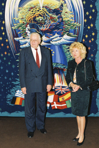 Fotografie 9: Inauguration of exhibition in 1992