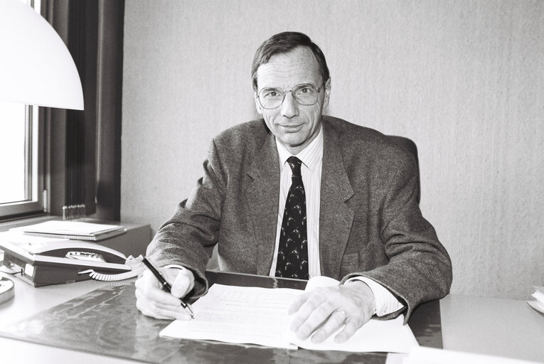 MEP Gerard FUCHS at the European Parliament in Strasbourg