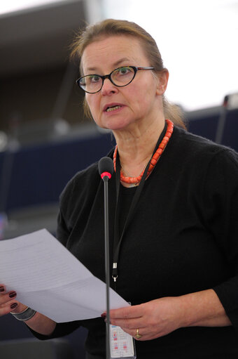 Fotografie 23: Plenary session week 11 2015 in Strasbourg - Explanation of votes