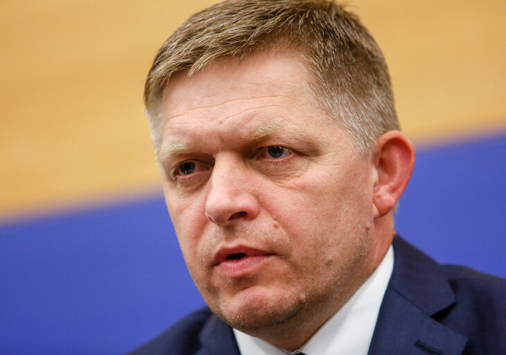 Fotografie 6: Official visit of Slovak Prime Minister to the European Parliament in Strasbourg.