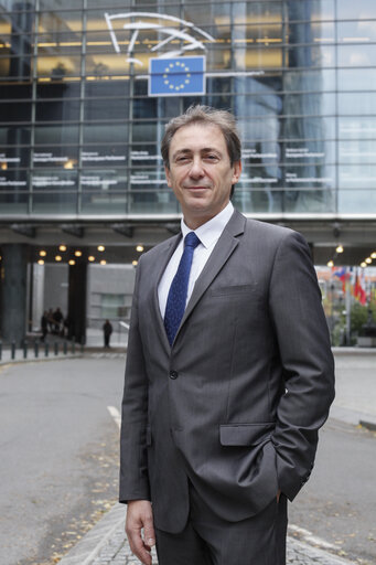 Fotografija 2: MEP Bernard MONOT at the European Parliament in Brussels