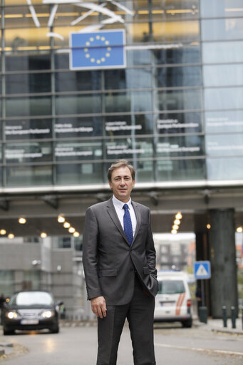 Fotografija 6: MEP Bernard MONOT at the European Parliament in Brussels