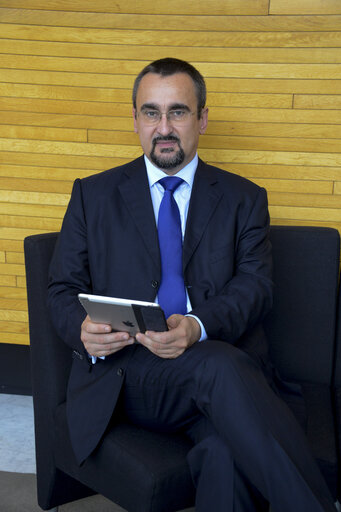 Fotó 3: Pavel POC in the European Parliament in Strasbourg