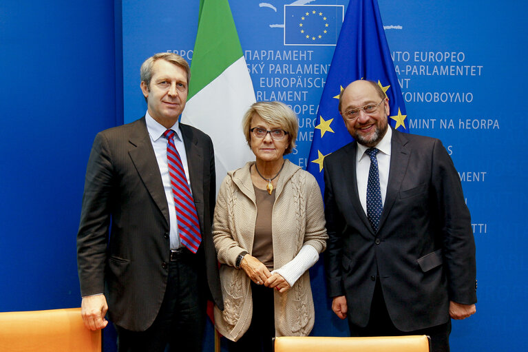 Fotografi 8: Martin SCHULZ - EP President LEX signing