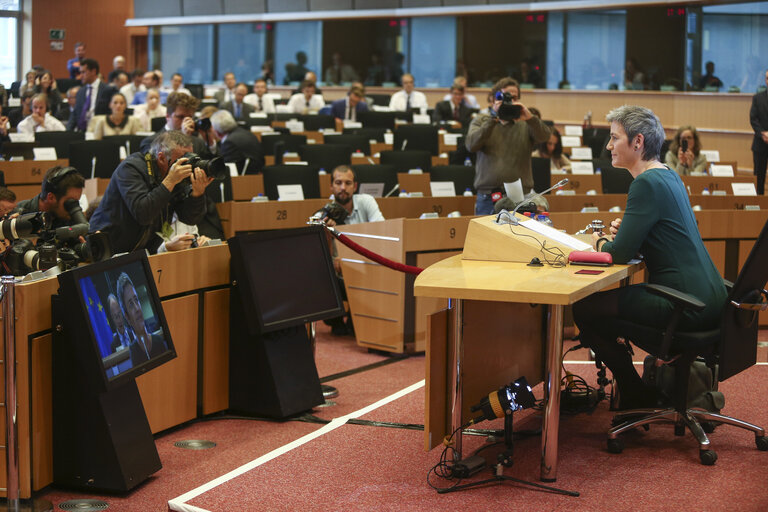 Foto 18: Hearing of Margrete VESTAGER - Commissioner-designate for Competition  ECON