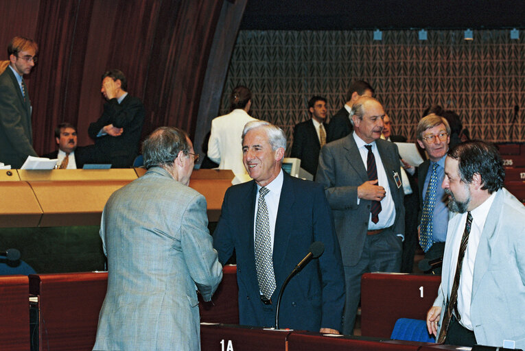 Fotografija 19: Plenary session in Strasbourg - Presentation of the Luxembourg Presidency work programme