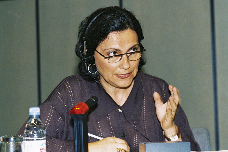 Fotogrāfija 17: Press conference onThe Ottawa Treaty, the Anti-Personnel Mine Ban Convention, or often simply referred to as the Mine Ban Treaty.