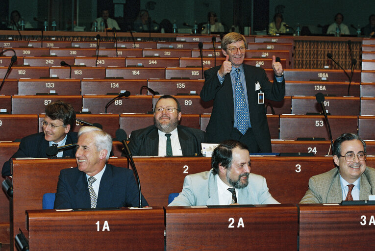 Fotografija 20: Plenary session in Strasbourg - Presentation of the Luxembourg Presidency work programme