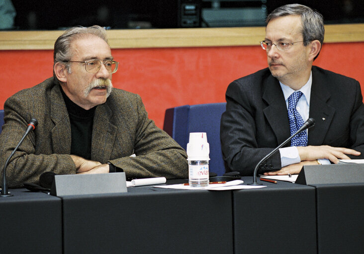 Fotografija 12: Meeting at the European Parliament