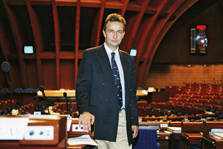 Foto 2: MEP Karl HABSBURG-LOTHRINGEN at the European Parliament in Strasbourg