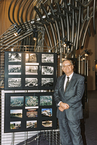 MEP Arie M. OOSTLANDER at the European Parliament in Brussels