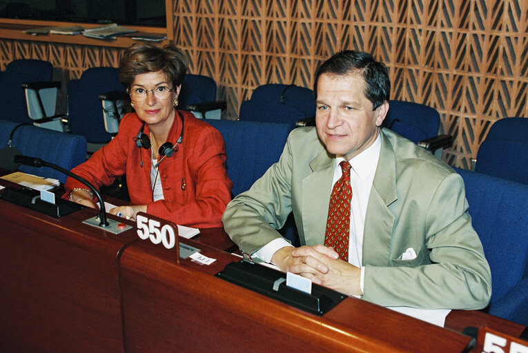 Plenary session in Strasbourg