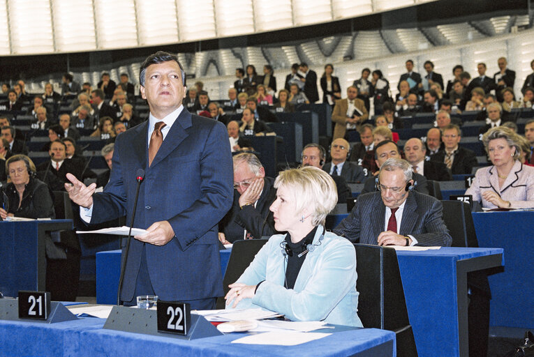 Fotogrāfija 33: Plenary Session at the European Parliament in Strasbourg