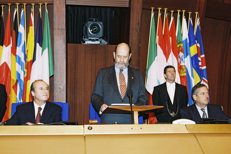 Fotogrāfija 50: The President of Austria makes an official visit to the EP in Strasbourg