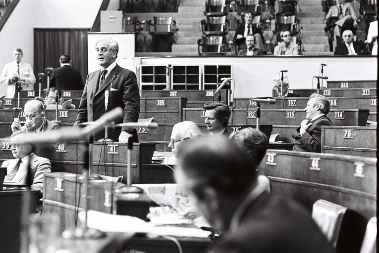 Снимка 30: Plenary session Strasbourg may 1976