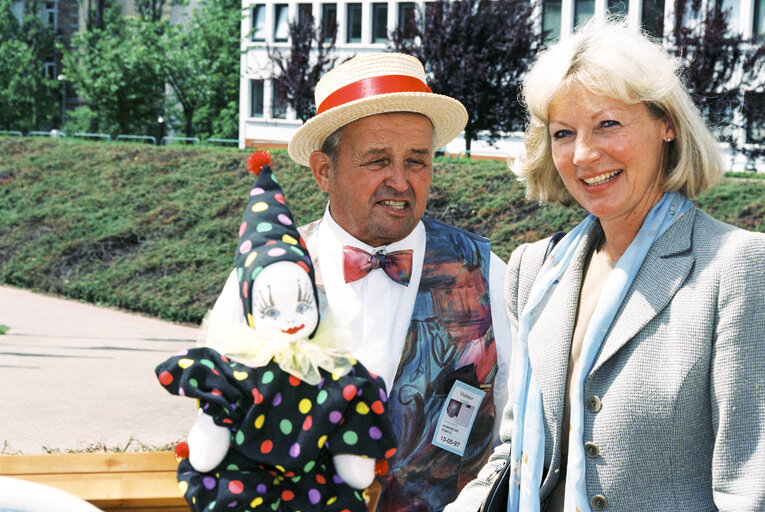 Musical for children at the European Parliament in Strasbourg