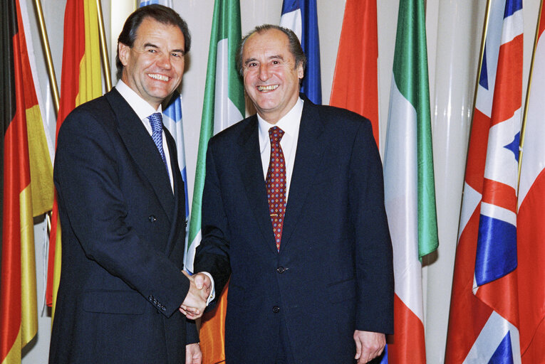 Fotogrāfija 49: The President of Austria makes an official visit to the EP in Strasbourg