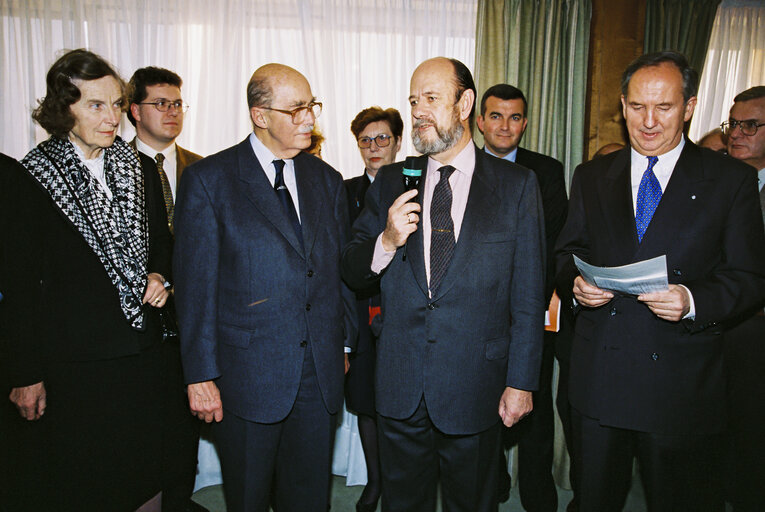 Reception on the occasion of Otto von Habsburg's birthday in the European Parliament