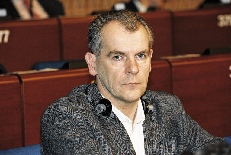 MEP Jose H.G. HAPPART in Plenary Session in Strasbourg