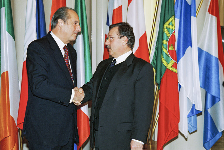 Fotogrāfija 48: The President of Austria makes an official visit to the EP in Strasbourg