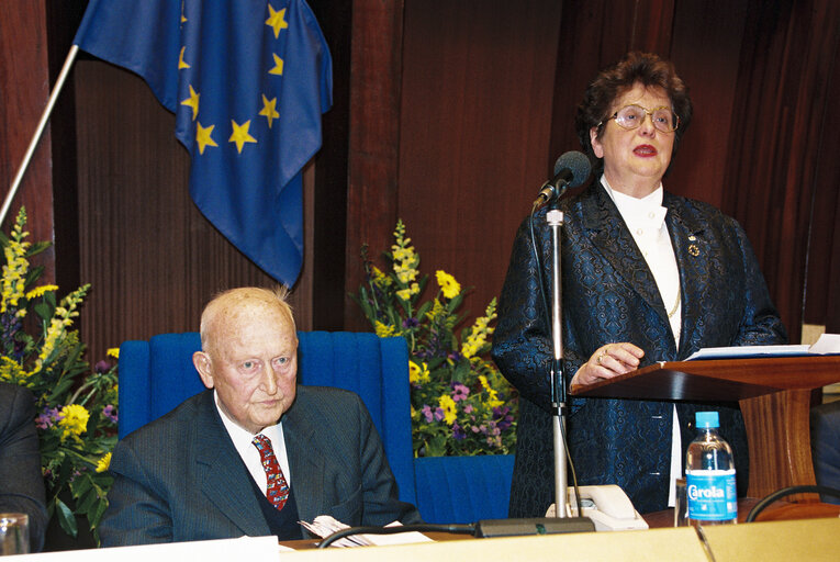 Fotografija 18: 90th anniversary of Pierre PFLIMLIN, Former EP President