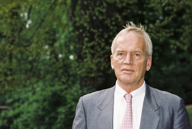 MEP Doeke EISMA at the European Parliament in Brussels