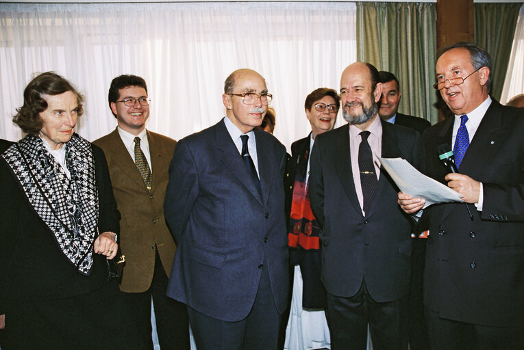 Reception on the occasion of Otto von Habsburg's birthday in the European Parliament