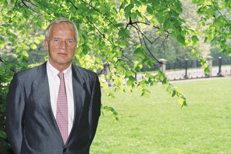 MEP Doeke EISMA at the European Parliament in Brussels