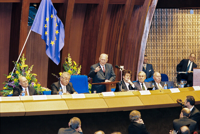 Fotografija 20: 90th anniversary of Pierre PFLIMLIN, Former EP President