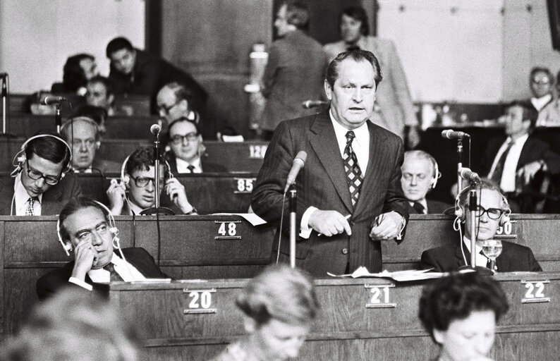 Снимка 8: Plenary session Strasbourg may 1976