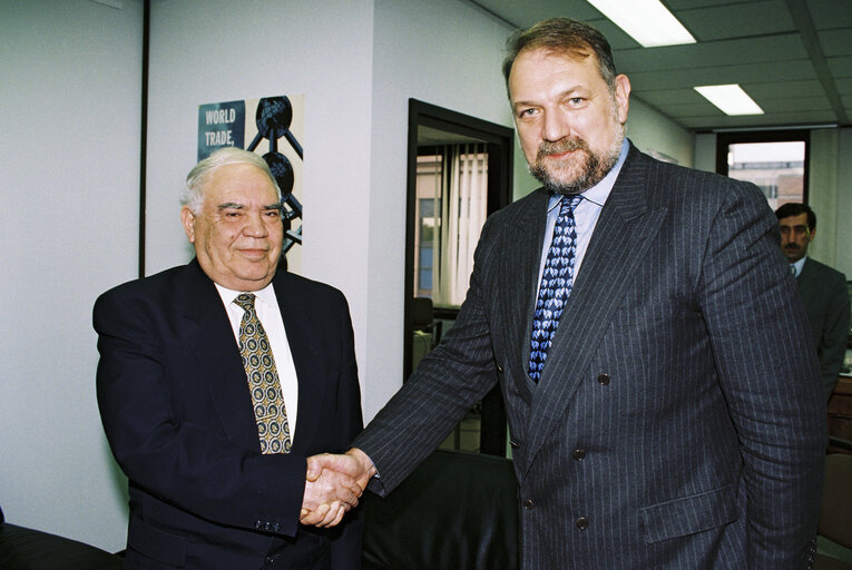 Photo 16: Meeting with the Speaker of the National Assembly of Azerbaijan, Murtuz Najaf oglu ALASGAROV, also spelled as Murtuz ALESKEROV