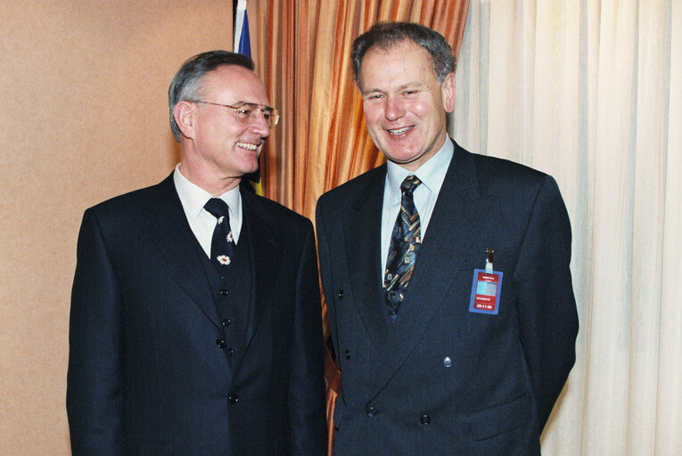 Foto 2: EP President meets with the President of the European Court of Auditors (ECA)