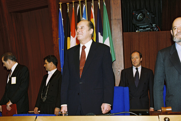 Fotogrāfija 44: The President of Austria makes an official visit to the EP in Strasbourg