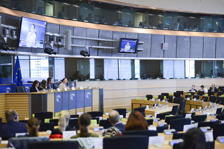 Fotografija 3: LIBE Committee hearing with Eurojust