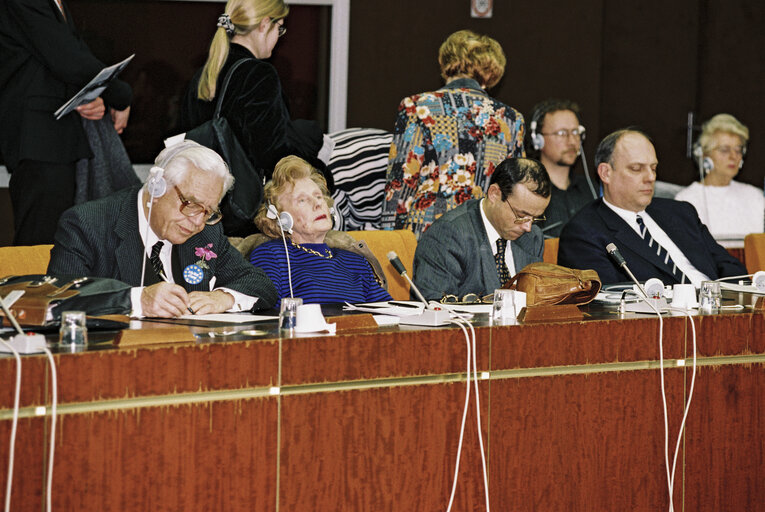 Foto 4: Meeting at the European Parliament in Strasbourg