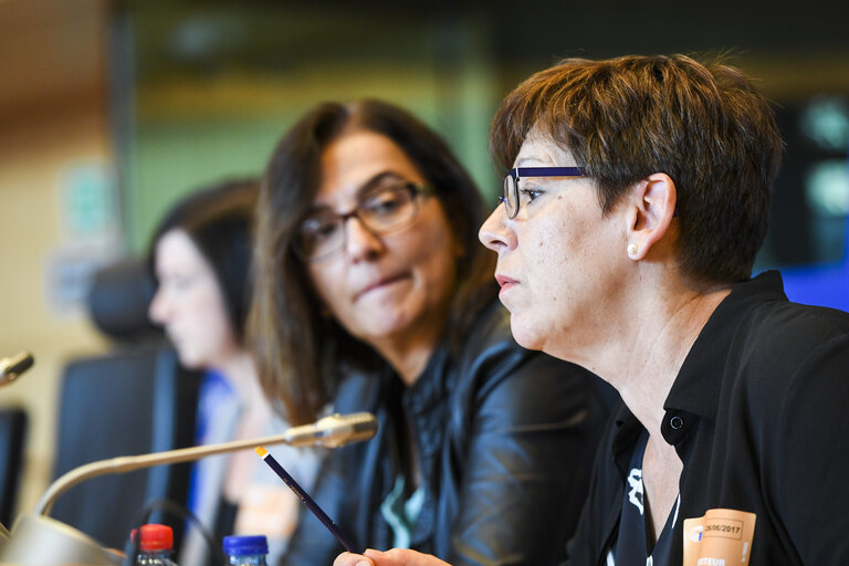 Fotografija 13: FEMM Committee meeting. Hearing on Gender Equality in the Media Sector in the EU