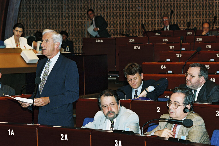 Fotografija 25: Plenary session in Strasbourg - Presentation of the Luxembourg Presidency work programme