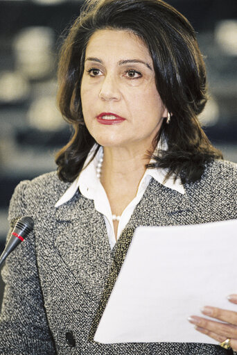 Fotografia 10: MEP Rodi KRATSA-TSAGAROPOIULOU   at the European Parliament in Strasbourg