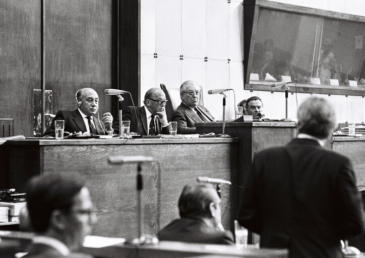 Снимка 28: Plenary session Strasbourg may 1976