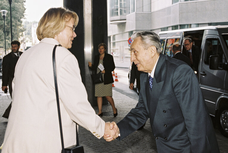 Fotografija 5: Visit of the Speaker of the Chamber of Deputies of Romania at the European Parliament in Brussels