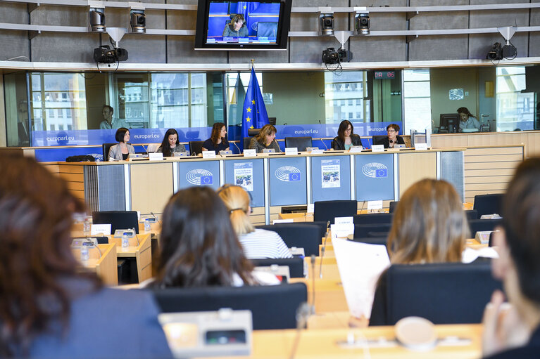 Fotografija 3: FEMM Committee meeting. Hearing on Gender Equality in the Media Sector in the EU