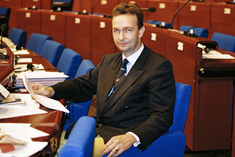 Foto 3: MEP Karl HABSBURG-LOTHRINGEN at the European Parliament in Strasbourg