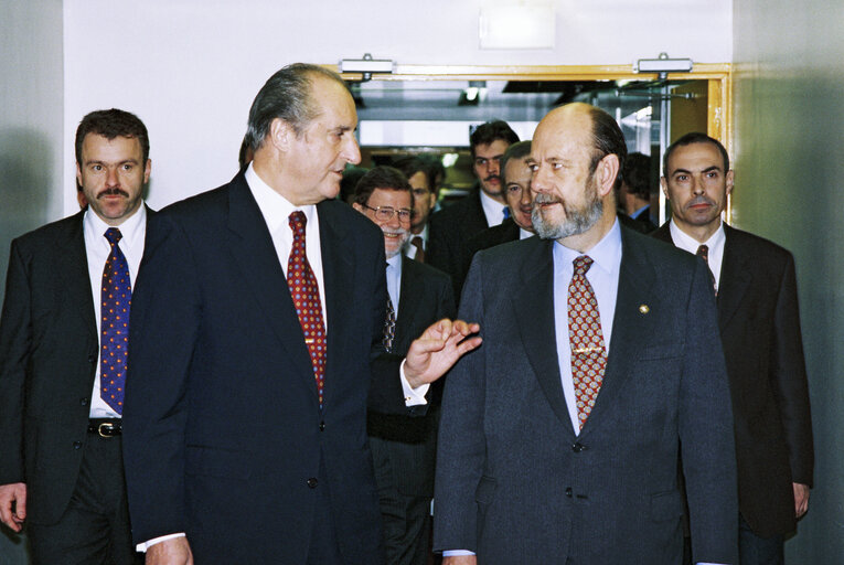 Fotogrāfija 41: The President of Austria makes an official visit to the EP in Strasbourg