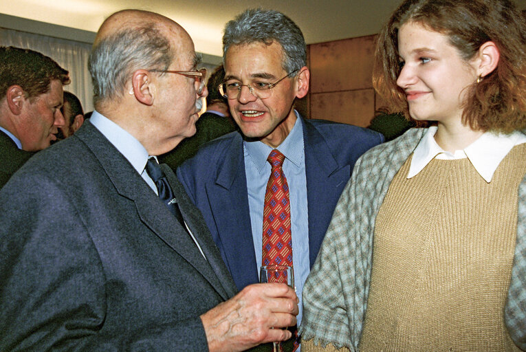 Reception on the occasion of Otto von Habsburg's birthday in the European Parliament