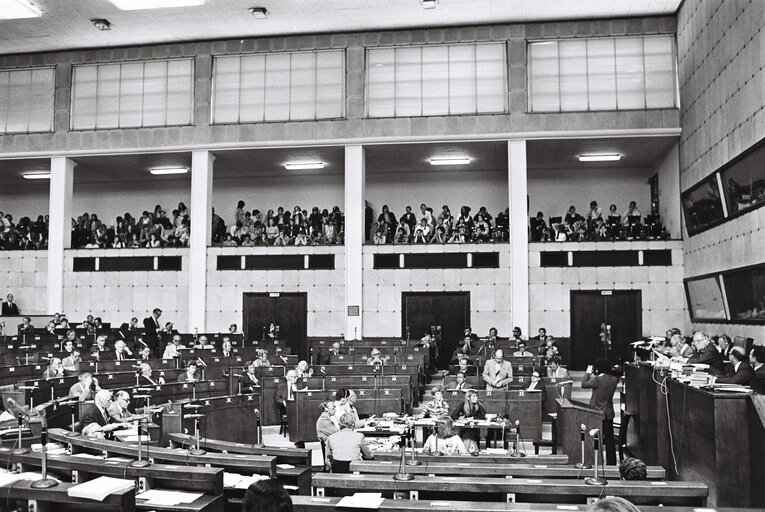 Снимка 6: Plenary session Strasbourg may 1976