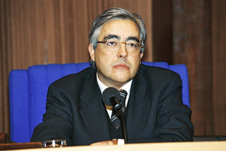 Fotografija 10: MEP Luis MARINHO in Plenary Session in Strasbourg