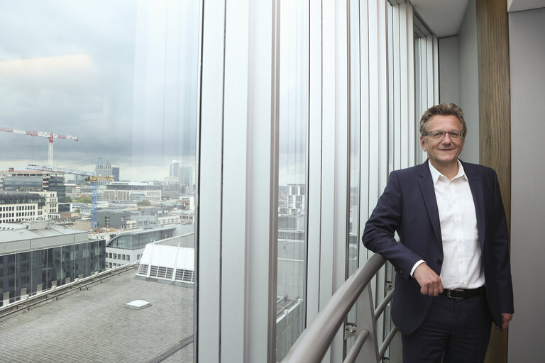 Foto 7: Dietmar KOSTER in the European Parliament in Brussels